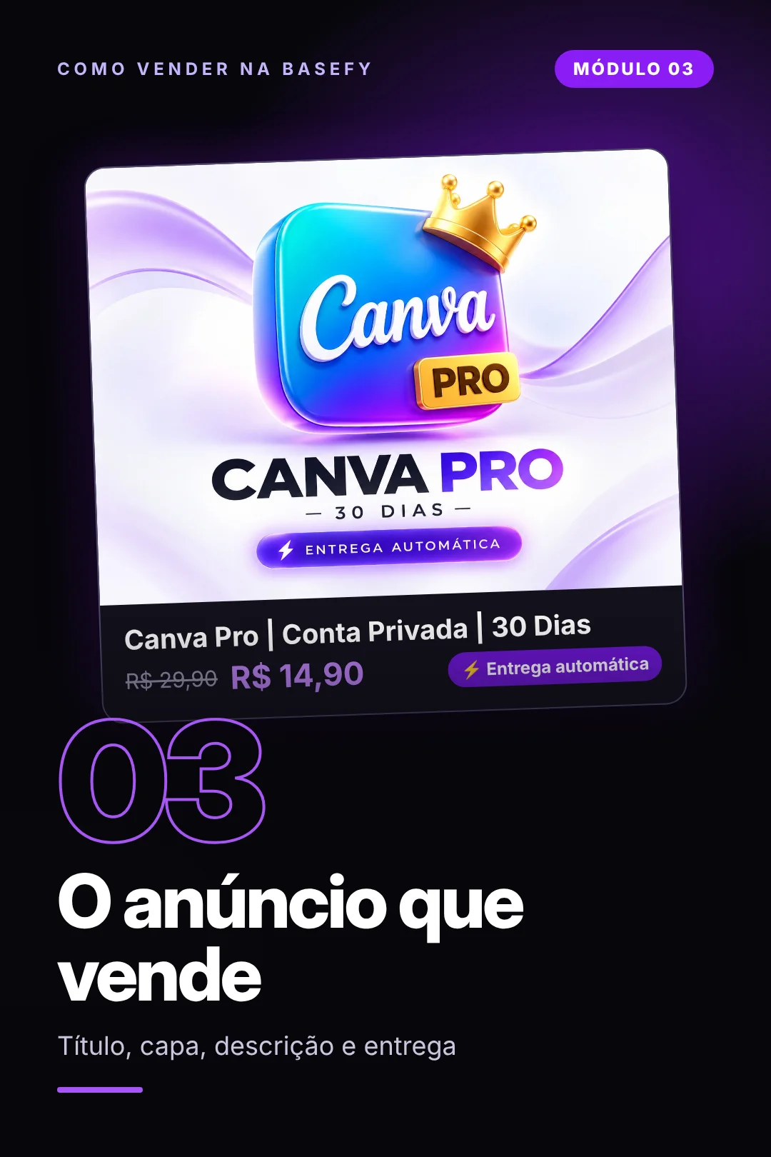 O anúncio que vende