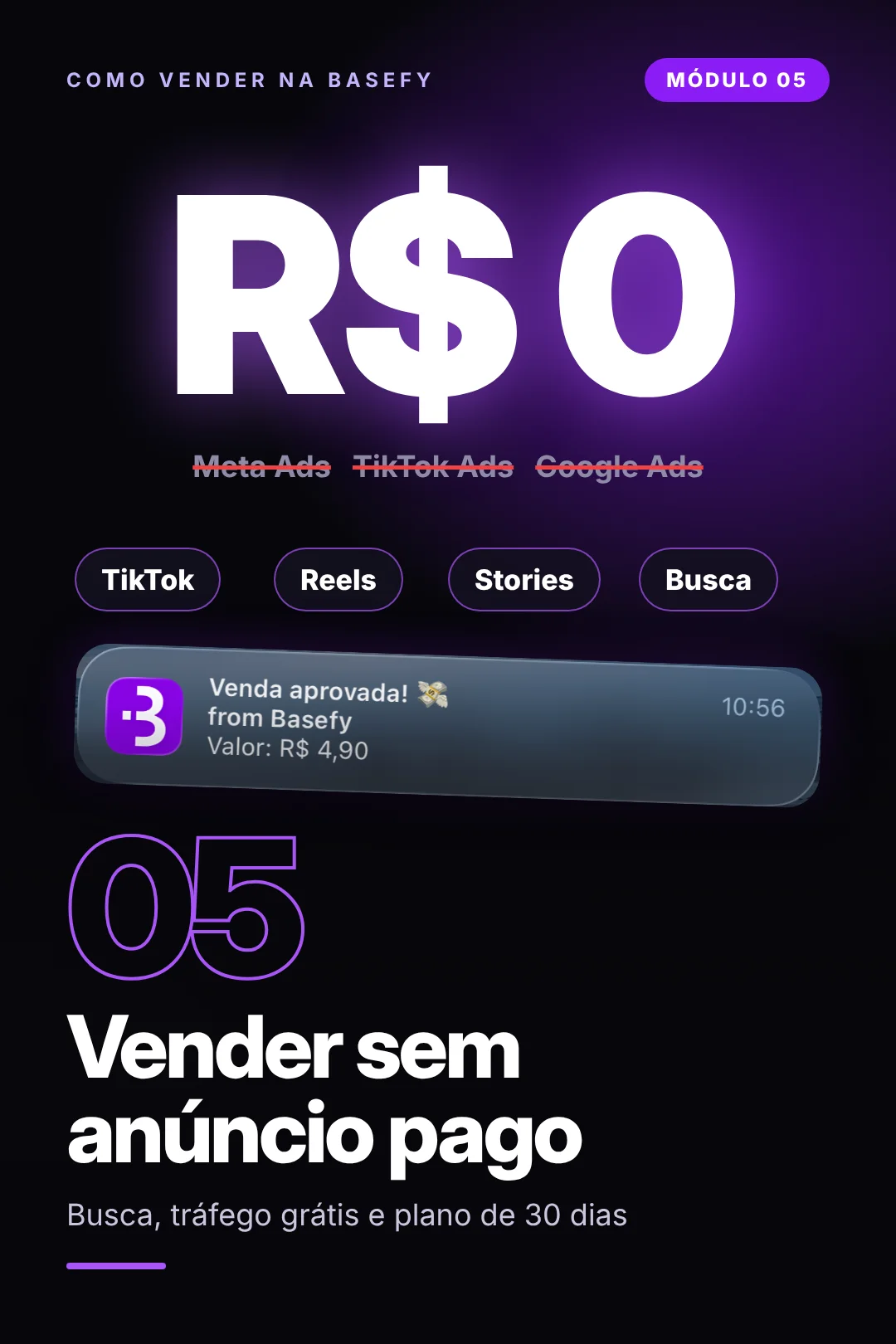 Vender sem anúncio pago